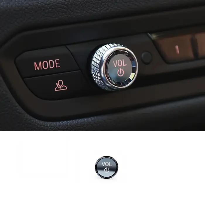 Bouton de contrôle du Volume en cristal, pour BMW F40 F44 G20 X3 G01 X4 G02 X5 G06 X7 G07 M3 G80 M4