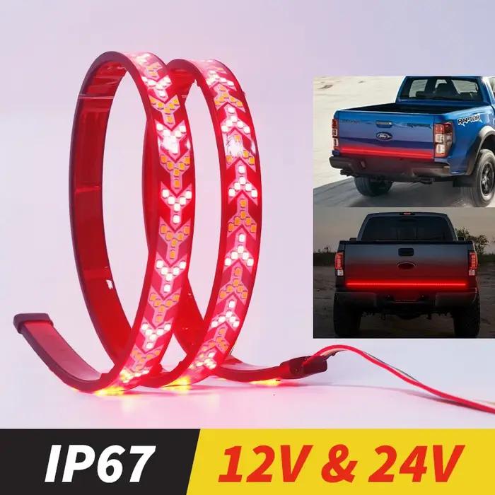 XINFOK Bar DC 12 24V rouge ambre pick-up clignotant camion Utes Bakkie conteneur Cargo Jeep RV SUV b