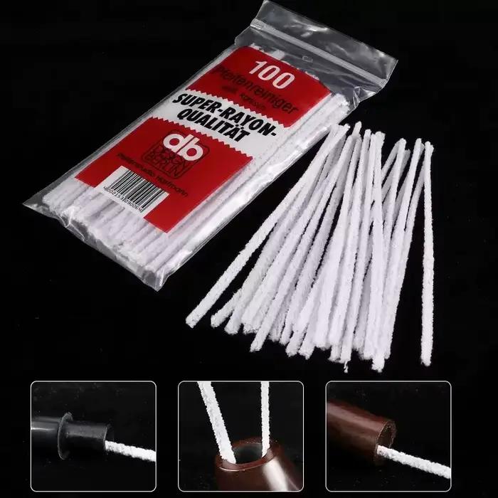 Kit de nettoyage de tuyaux professionnel (100 pièces) | Comprend des brosses et des cotons-tiges
