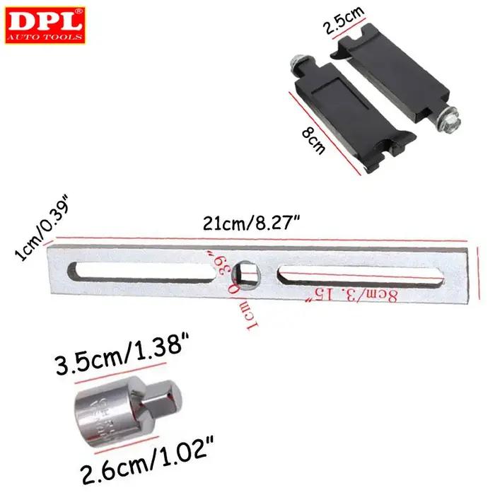 Clé de démontage de couvercle de pompe à carburant, outil de clé de dissolvant de couvercle de réser