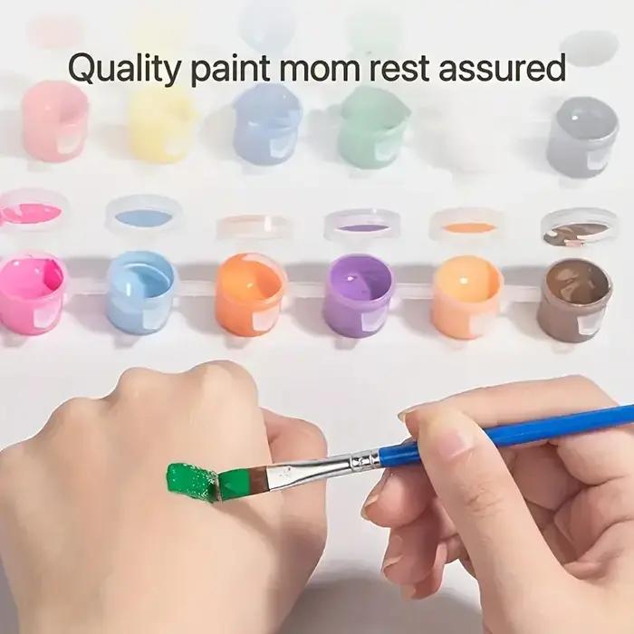 Kit de peinture de dinosaure non peint, 6/8 pièces, jouets modèles vierges pour enfants de 3 ans et