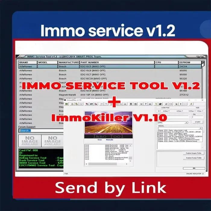 V1.10 Logiciel IMMO off Programmeur ECU Outil de sécurité automobile Nouvelle version 2025 1.1