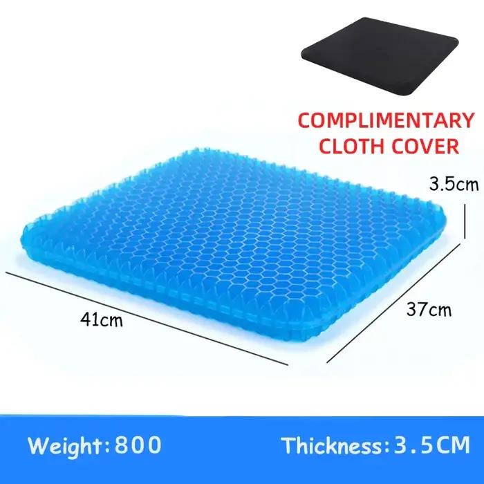 Collection Un design en nid d'abeille respirant d'été coussin de gel pour soulager le dos du coccyx-siège