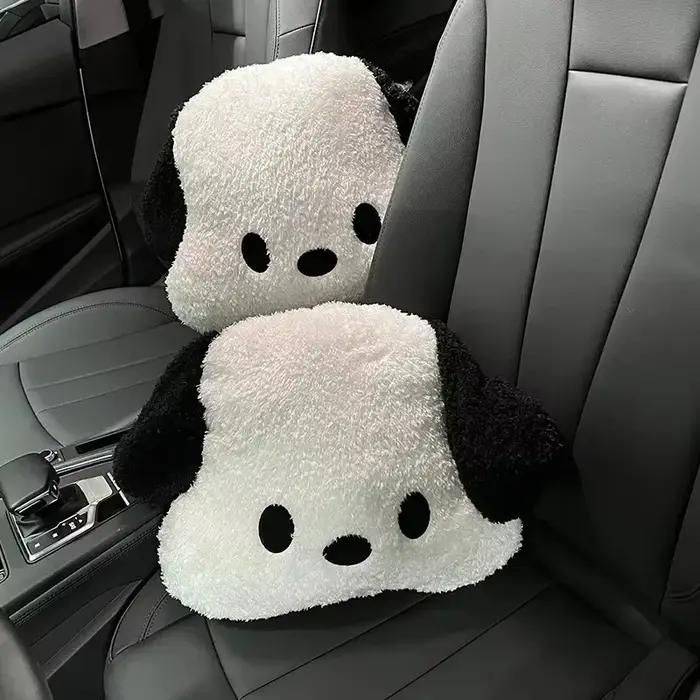 Appui-tête de voiture et coussin de siège de soutien lombaire