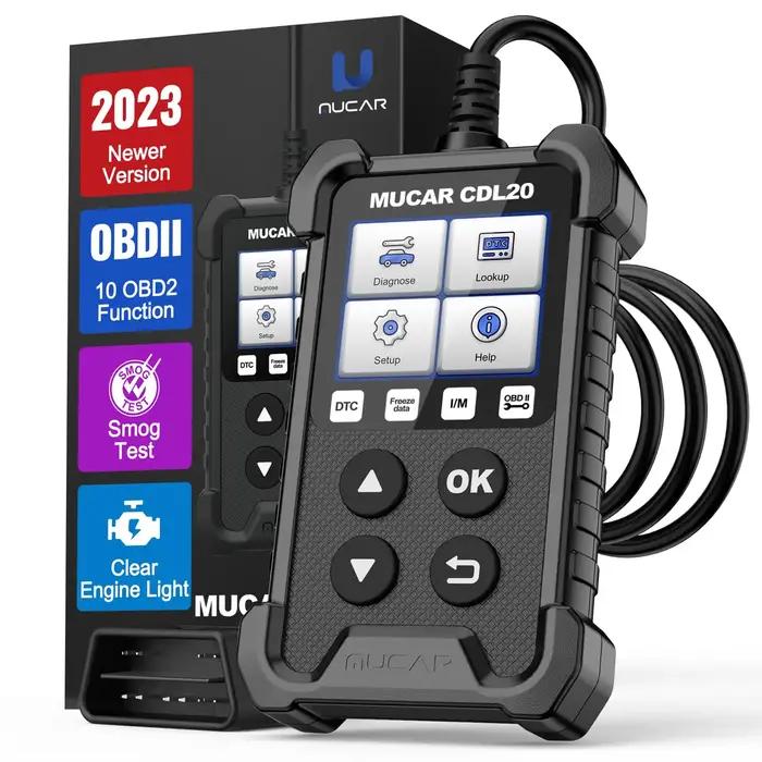MUCAR CDL20 OBD2 Voiture Outils De Diagnostic Gratuit OBD 2 Lecteur de Code Clair Moteur Lumière Smog Test Auto Scanner