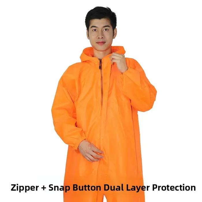 Salopette imperméable avec capuche pour le polissage des pierres et l'agriculture, vêtements de travail, Anti-odeur, Application de pesticides, vêtements de protection