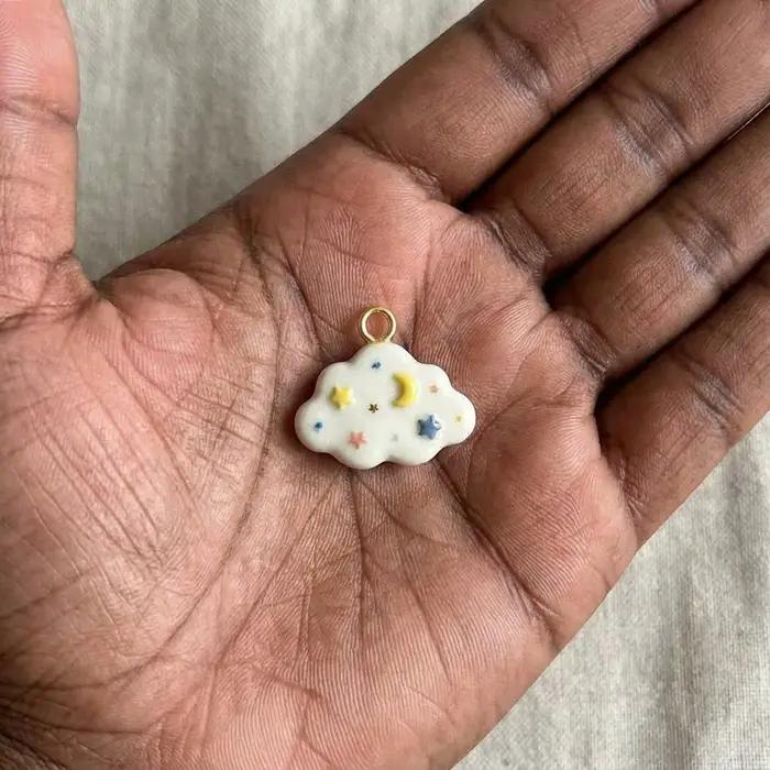 Pendentifs Breloques Dessin Animé Renard Chat Fruits, Acier Inoxydable Couleur Inaltérable pour Fabrication de Bijoux DIY Colliers Bracelets Cadeau