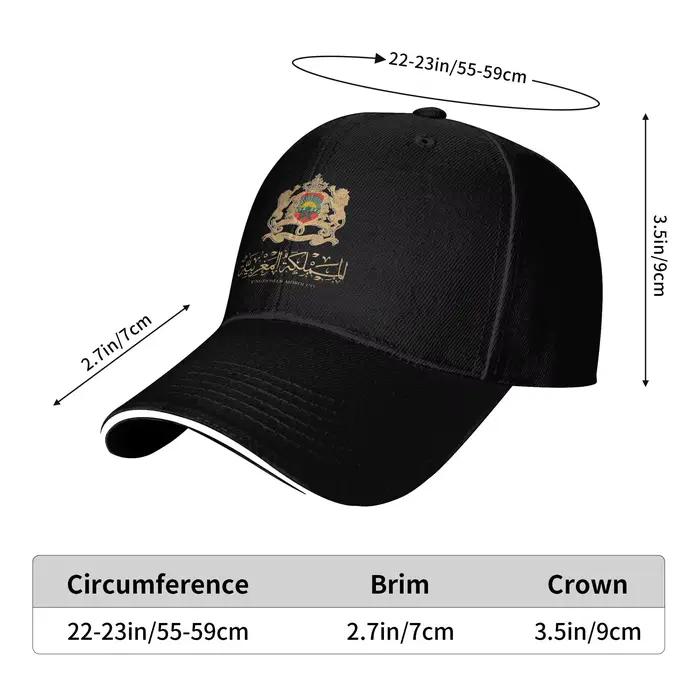 Casquette trucker Maroc drapeau pour chasse camping été - Style y2k unisexe homme femme tendance
