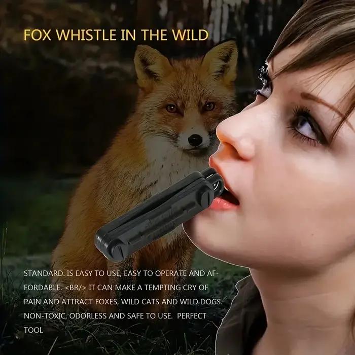 Renard extérieur vers le bas renard Blaster appel sifflet noir prédateur chasse lampe appelant lapin jeu appelant animal