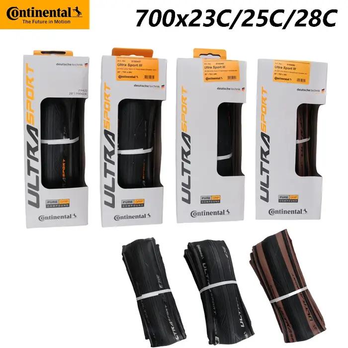 2 pièces Continental ULTRA SPORT III pneu de vélo de route Anti-crevaison pneu de route pliant 700x2