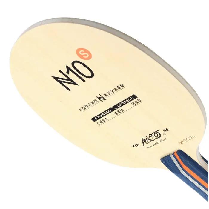 Yinhe lame de Tennis de Table N10s N-10 lame de raquette de Ping-Pong en bois offensive 5