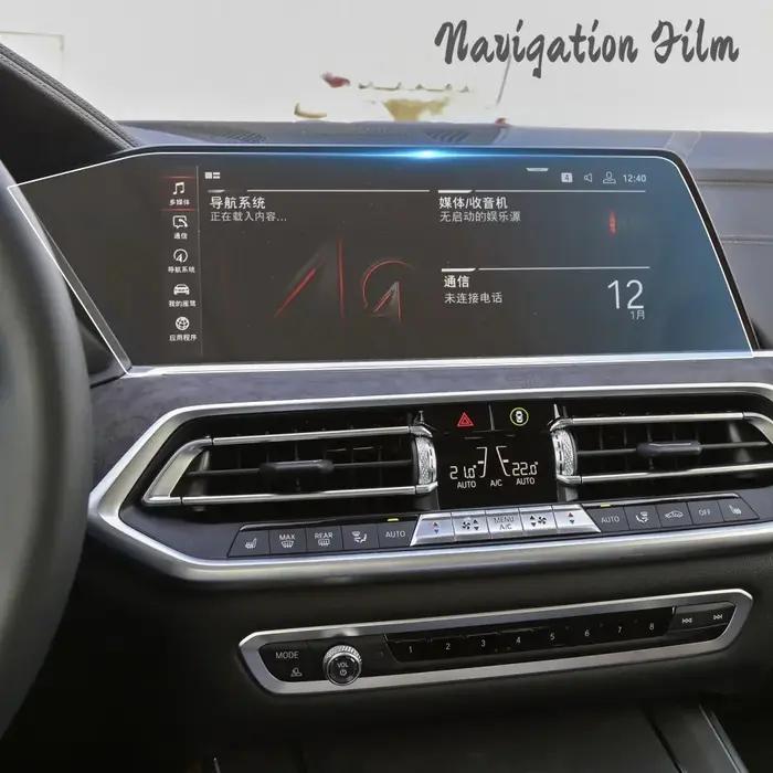 Film d'écran de Navigation de voiture pour BMW X5 X6 X7 G05 G06 G07 2019 – 2023, accessoires de prot