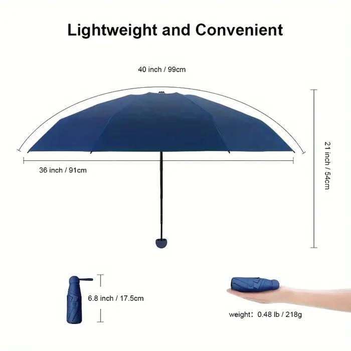 Mini parapluie Anti-Uv pour les jours ensoleillés et pluvieux