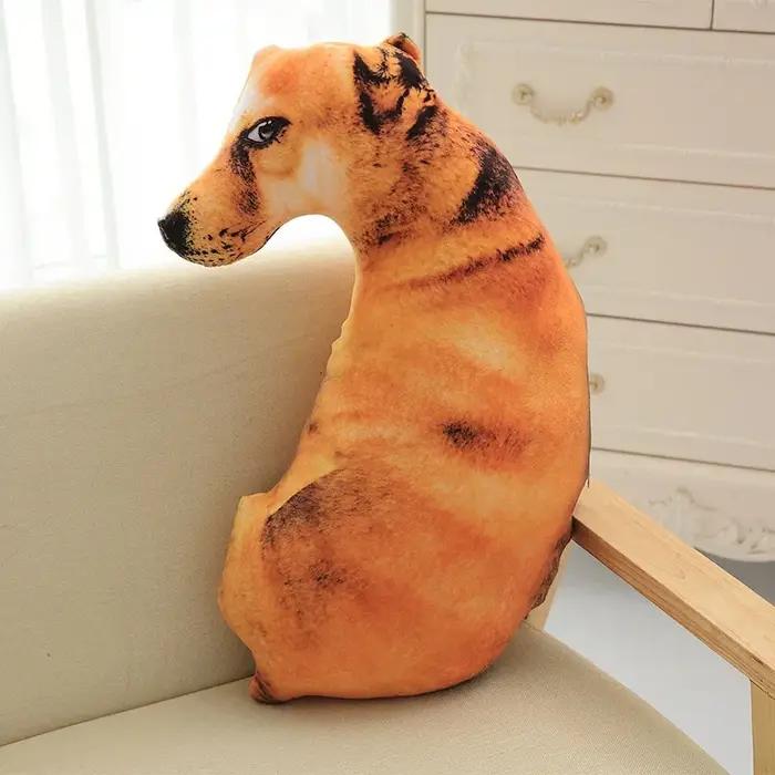 Oreiller 3D incurvé pour chien