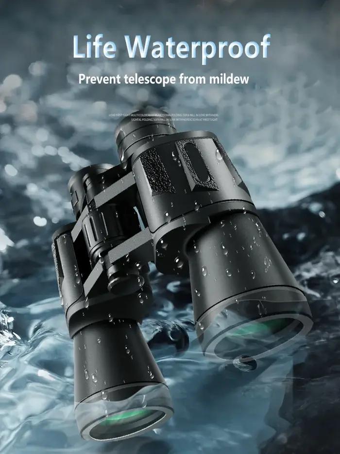 Télescope puissant 20x50 jumelles professionnelles basse lumière longue portée étanches - Équipement militaire chasse