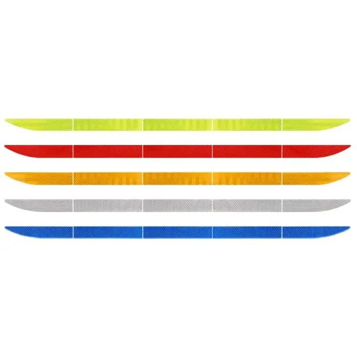 Autocollant réfléchissant pour voiture, bande de sécurité, avertissement anti-collision, autocollants réfléchissants pour coffre d'automobile, accessoires réfléchissants