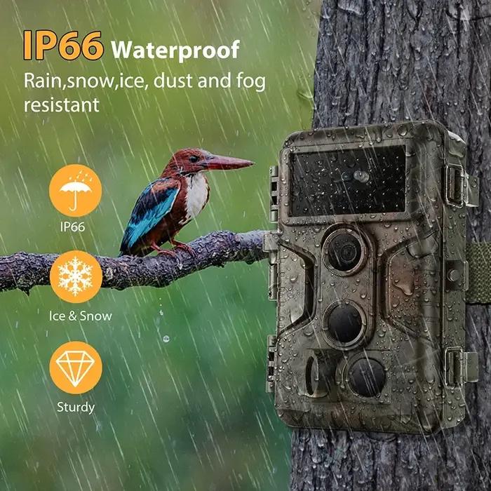 Caméra de chasse 64MP avec LED IR noires 940nm