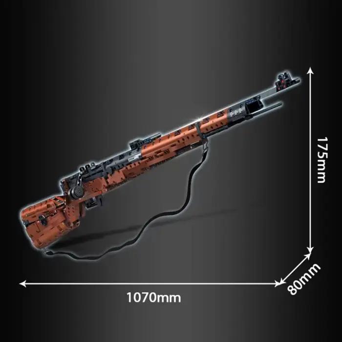 Kit de construction de fusil de sniper classique à mécanisme Bolt Action