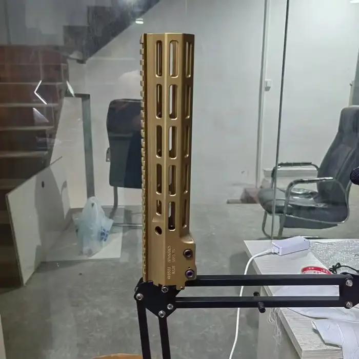 Support de lunette de visée pour fusil SMR MK16 SLR M-Lok Slim Free Float avec écrou en acier pour l