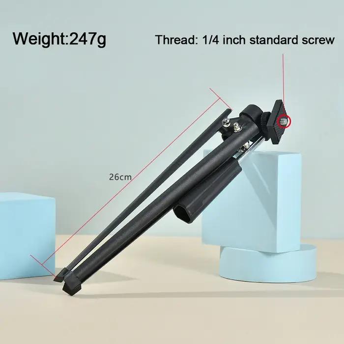 Trépied métal interface standard 1/4” rotation 180° pour télescope vision nocturne imagerie thermique