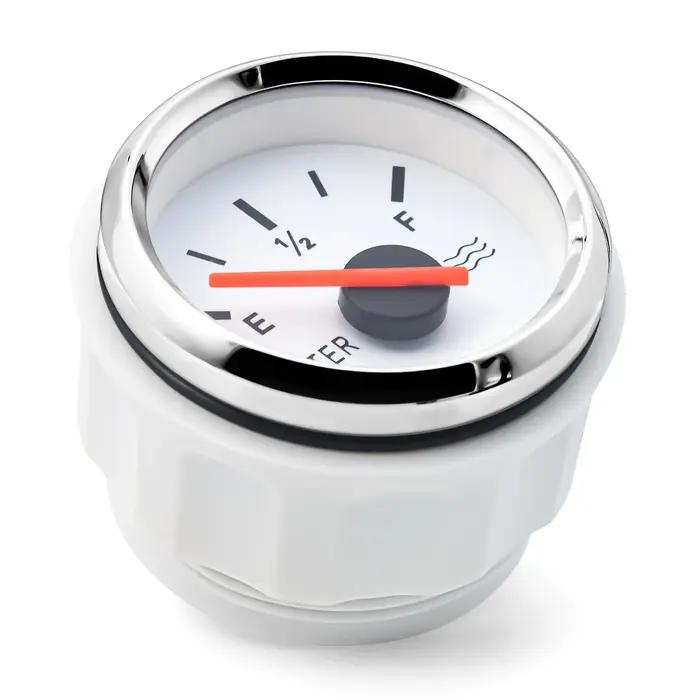 Capteur de flotteur d'eau 0-190Ohm + jauge de niveau d'eau couleur rouge LED 52mm indicateur de rése