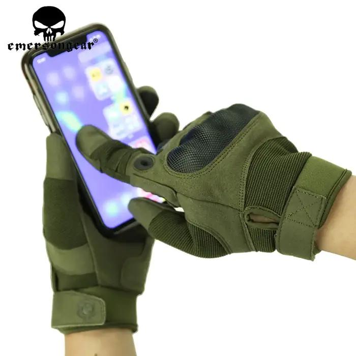 Gants tactiques tous doigts Emersongear chasse escalade tir vélo anti-dérapage sport EM9347