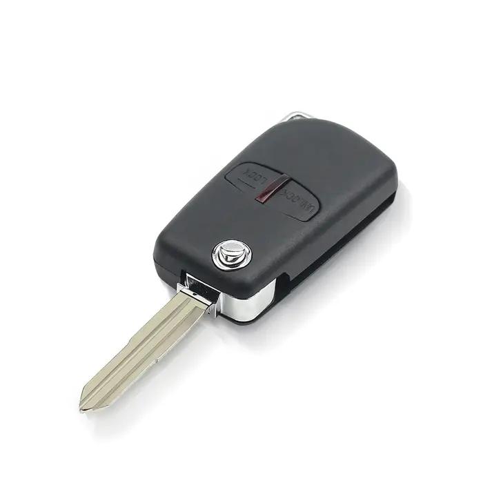 KEYYOU – coque de clé télécommande pour voiture, pour Mitsubishi Lancer Grandis évolution Outlander,