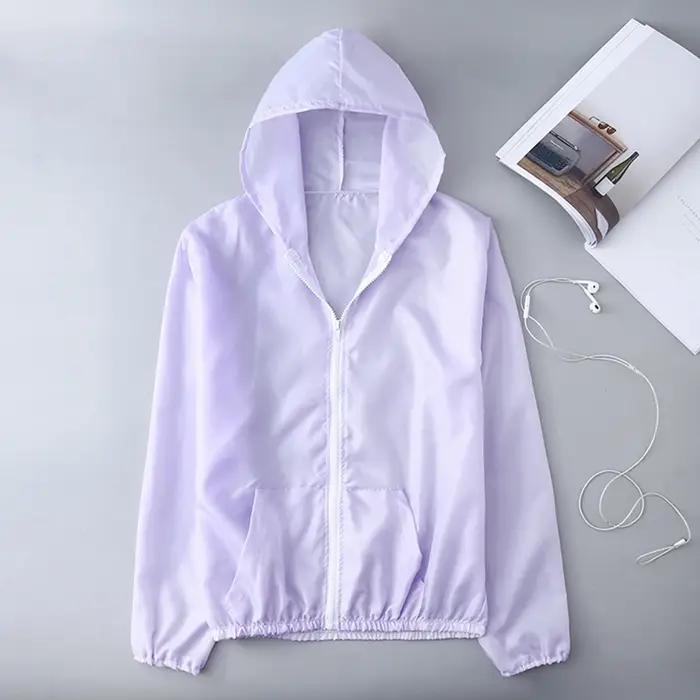 Manteau de Protection solaire respirant à séchage rapide pour femmes et hommes