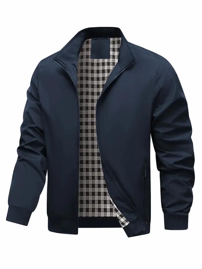 Veste grande taille, veste de Style collégial pour hommes à la mode, veste décontractée pour hommes
