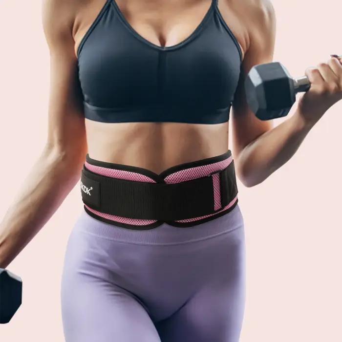 Ceinture de soutien dorsal pour femme, protection auditive, entraînement physique
