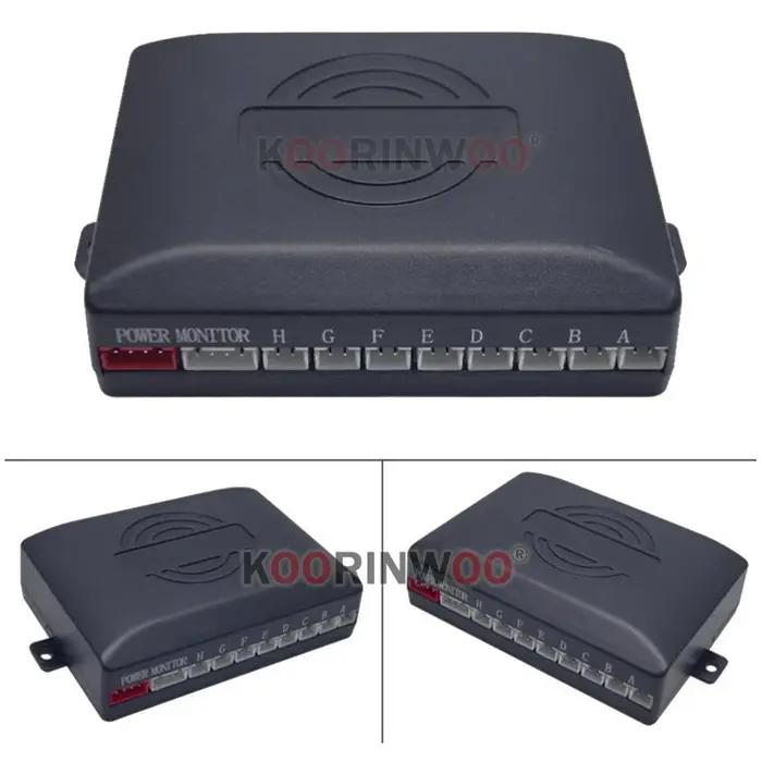 Koorinwoo Parktronic 4/6/8 avant avec radars arrière 16.5MM capteurs de stationnement plats haut-par