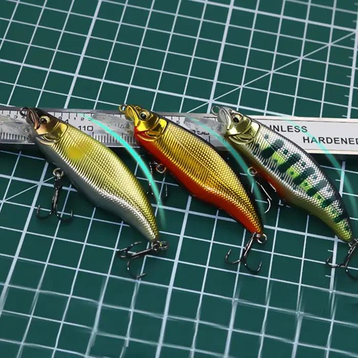 LETOYO 46mm 3.6g/65mm 8g coulant vairon truite leurre de pêche Wobblers appât artificiel pour truite
