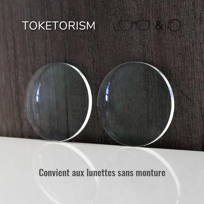 Toketorism qualité myopie presbytie lentilles de Prescription pour lunettes sans monture multifocales