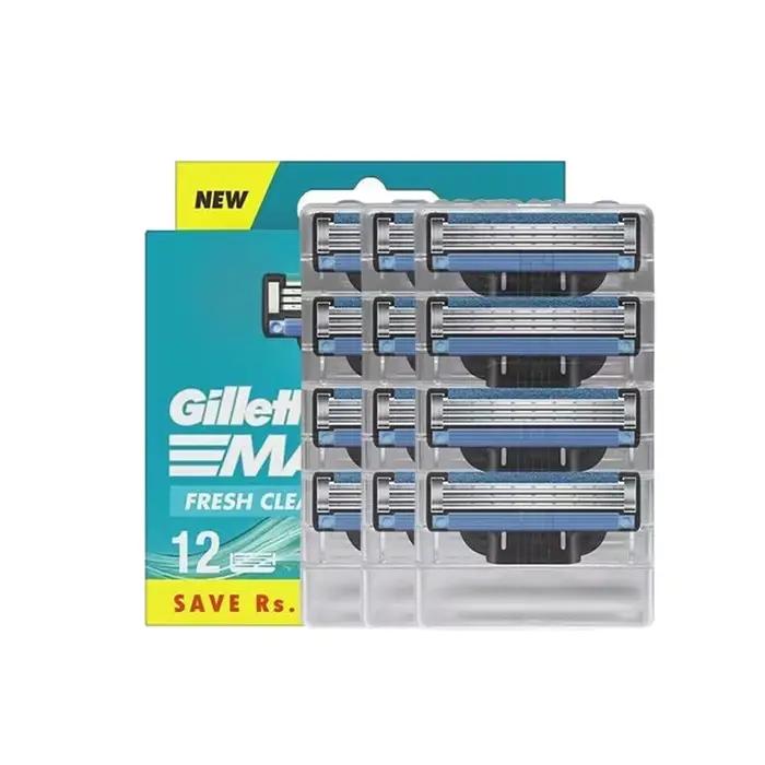 Lames de rasoir Gillette Mach 3 Refilis Classic Lame à 3 couches Remplacement