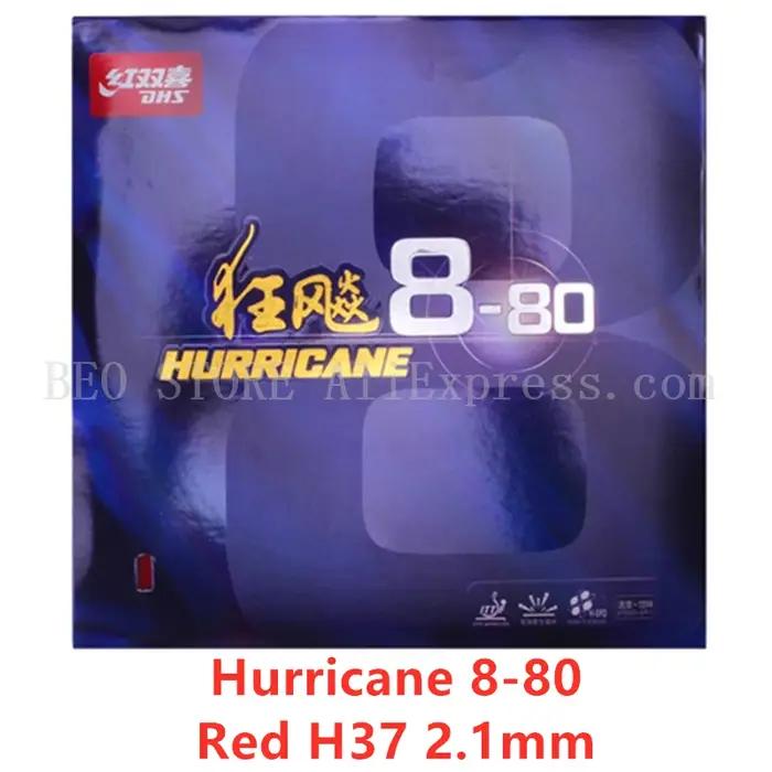 DHS Original Hurricane8-80 Hurricane 8-80 Pips-In H8-80 Tennis De Table en caoutchouc Ping-Pong Tenis De Mesa