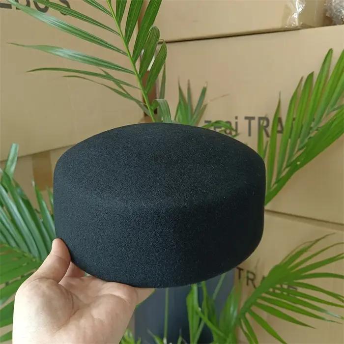 Chapeaux vintage à calotte plate pour femmes