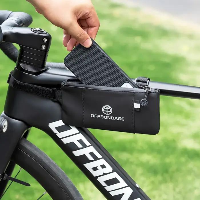 OFFBONDAGE sac de vélo sac de Tube supérieur sac latéral porte-équitation