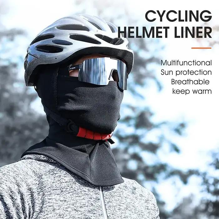 WEST BIKING-Cagoule de cyclisme en velours, écharpe de course chaude, couverture complète du visage,