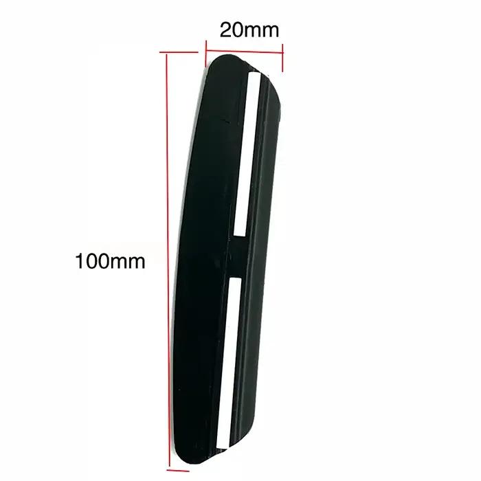 Guide d'angle de pierre à aiguiser pour couteaux 15 degrés en céramique et plastique pour tranchants parfaits occasions de cuisine