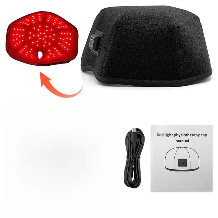 Casque de thérapie par lumière rouge et infrarouge proche KEMOKO pour la croissance des cheveux