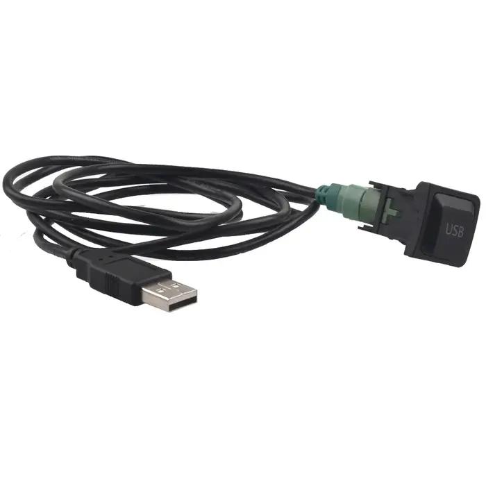 Adaptateur audio USB pour voiture, commutateur de câble pour VW Golf MK5 MK6 VI 5 6 Jetta CC Tiguan