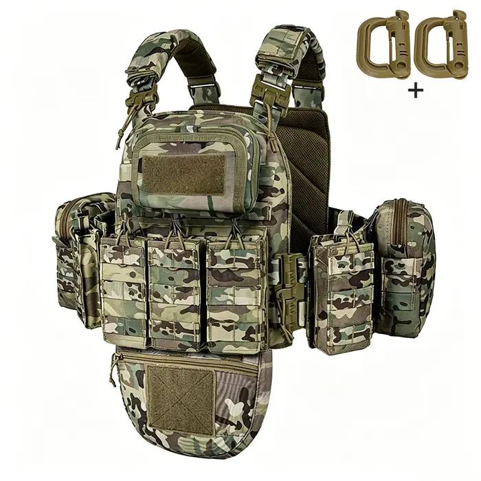 Gilet de chasse d'extérieur avec 2 poches à eau