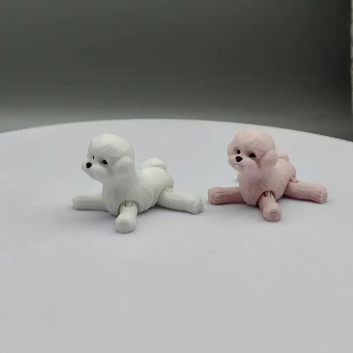 Statue de caniche imprimée en 3D
