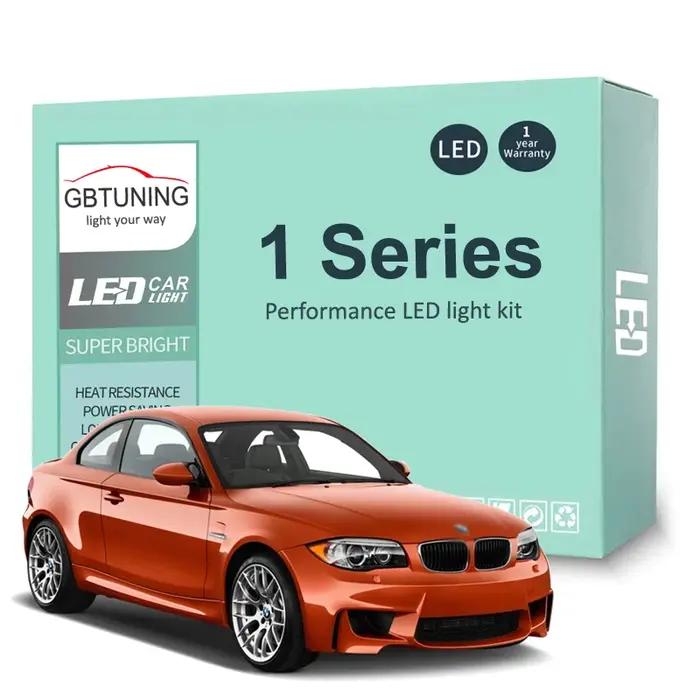 Kit d'ampoules intérieures LED pour BMW série 1 E81 E87 E82 E88 F20 F21 116 118 120 2003-2014, dôme