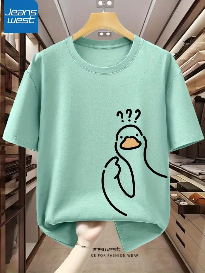 T-shirt à manches courtes et col rond pour hommes, 100% pur coton, à la mode, décontracté, ample, sp