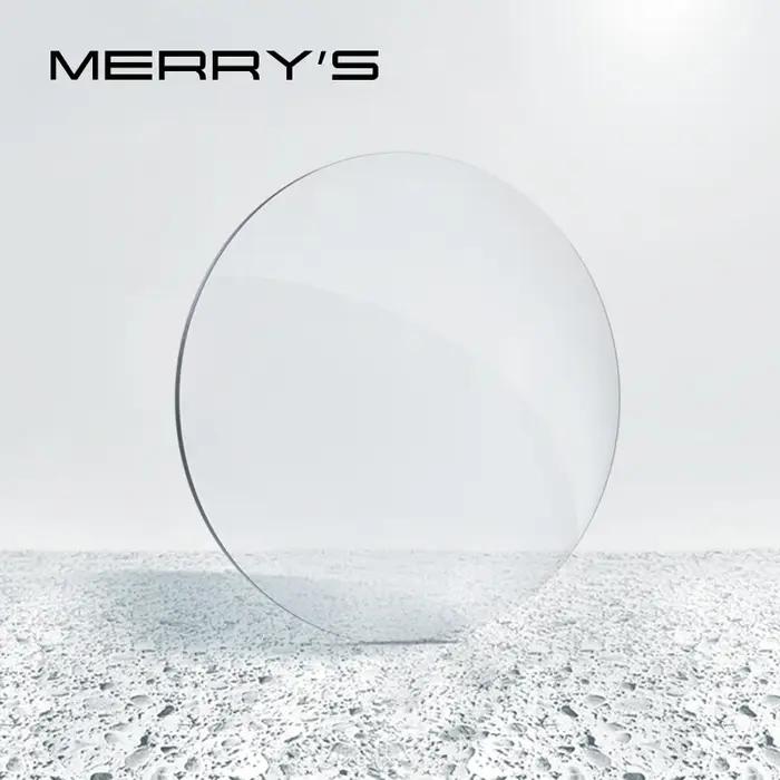 MERRYS Prescription série 1.56 1.61 1.67 1.74 CR-39 résine asphérique lunettes lentilles myopie hype