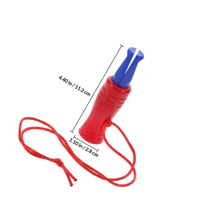 Sifflet appel canard portable pour chasse - Léger et pratique - Son clair pour attirer gibier d'eau - Accessoire extérieur