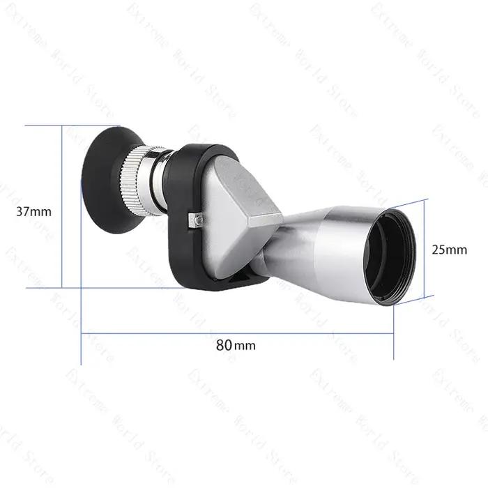 Monoculaire mini poche vision nocturne 8x20 zoom - télescope compact chasse camping randonnée