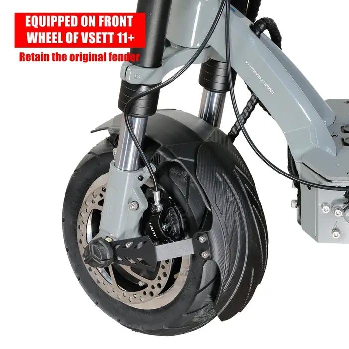 Garde-boue universel à motif de Fiber de carbone pour Scooter électrique VSETT 11 + ZERO 11X KAABO 1