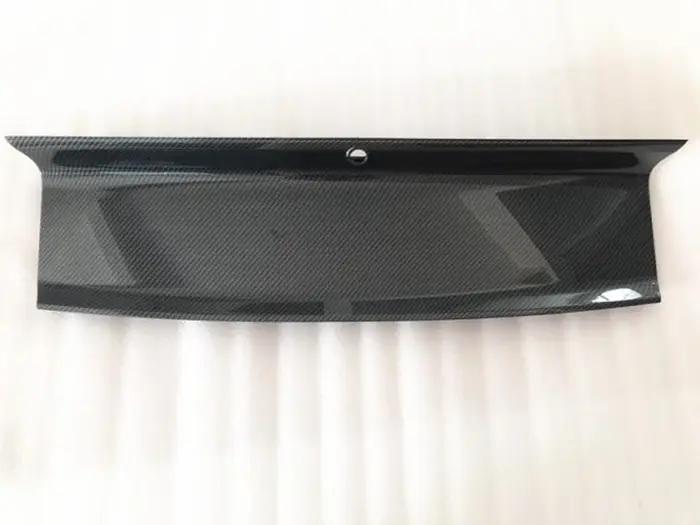 Garniture de panneau de pont de couvercle de coffre pour Ford Mustang 2015 2016 2018-2023 aspect Fib